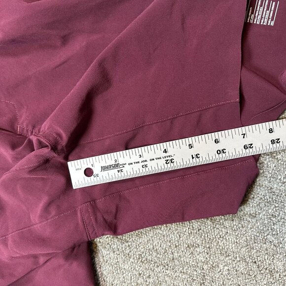 Ten Thousand Interval Running Short in Maroon Red Purple Men's Size Small - Picture 6 of 7